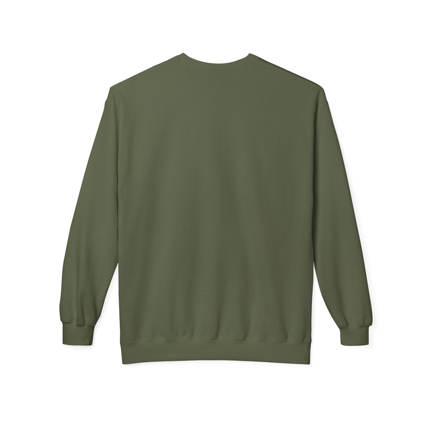 Desert Sunrise Long Sleeve Sweatshirt (Green/Blue)